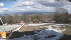 Spodní část sjezdovky