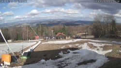 Spodní část sjezdovky