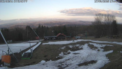 Spodní část sjezdovky