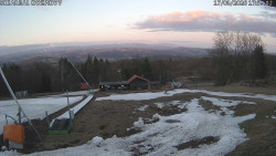 Spodní část sjezdovky