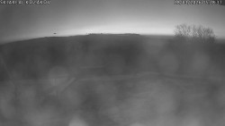 Spodní část sjezdovky