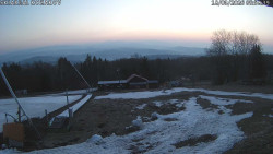 Spodní část sjezdovky