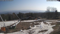 Spodní část sjezdovky