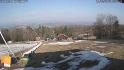 Spodní část sjezdovky