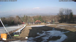 Spodní část sjezdovky