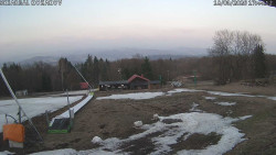 Spodní část sjezdovky