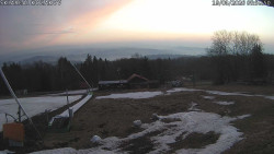 Spodní část sjezdovky