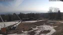 Spodní část sjezdovky