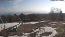 Spodní část sjezdovky