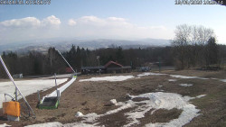 Spodní část sjezdovky