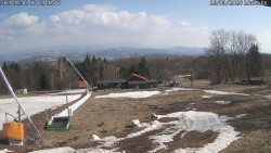 Spodní část sjezdovky