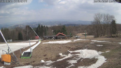 Spodní část sjezdovky