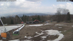 Spodní část sjezdovky