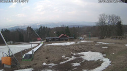 Spodní část sjezdovky