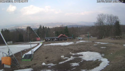 Spodní část sjezdovky