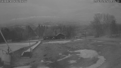 Spodní část sjezdovky