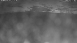 Spodní část sjezdovky