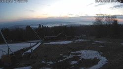 Spodní část sjezdovky