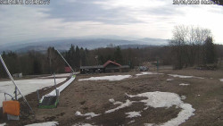 Spodní část sjezdovky