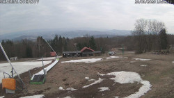 Spodní část sjezdovky