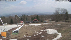 Spodní část sjezdovky