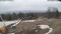 Spodní část sjezdovky