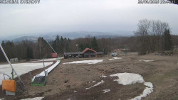 Spodní část sjezdovky