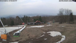 Spodní část sjezdovky