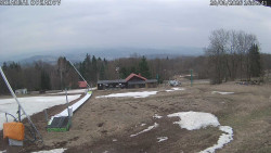 Spodní část sjezdovky