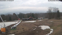 Spodní část sjezdovky