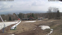 Spodní část sjezdovky