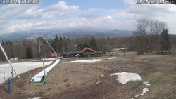 Spodní část sjezdovky