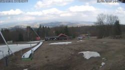 Spodní část sjezdovky