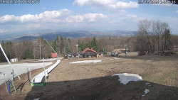 Spodní část sjezdovky