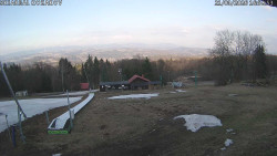 Spodní část sjezdovky