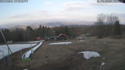 Spodní část sjezdovky