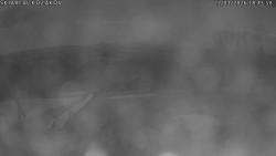 Spodní část sjezdovky