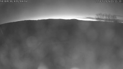 Spodní část sjezdovky