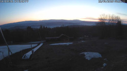 Spodní část sjezdovky