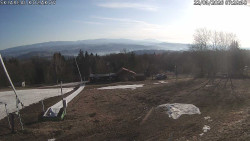 Spodní část sjezdovky