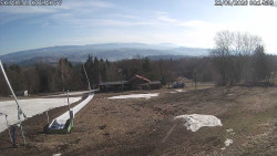 Spodní část sjezdovky