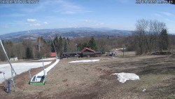 Spodní část sjezdovky