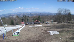 Spodní část sjezdovky