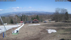 Spodní část sjezdovky