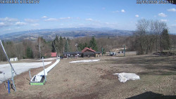 Spodní část sjezdovky