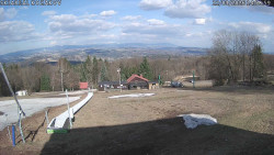 Spodní část sjezdovky