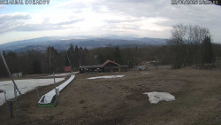 Spodní část sjezdovky