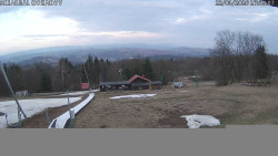 Spodní část sjezdovky