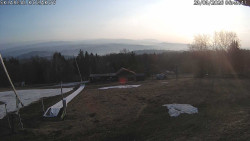 Spodní část sjezdovky