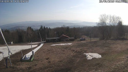 Spodní část sjezdovky